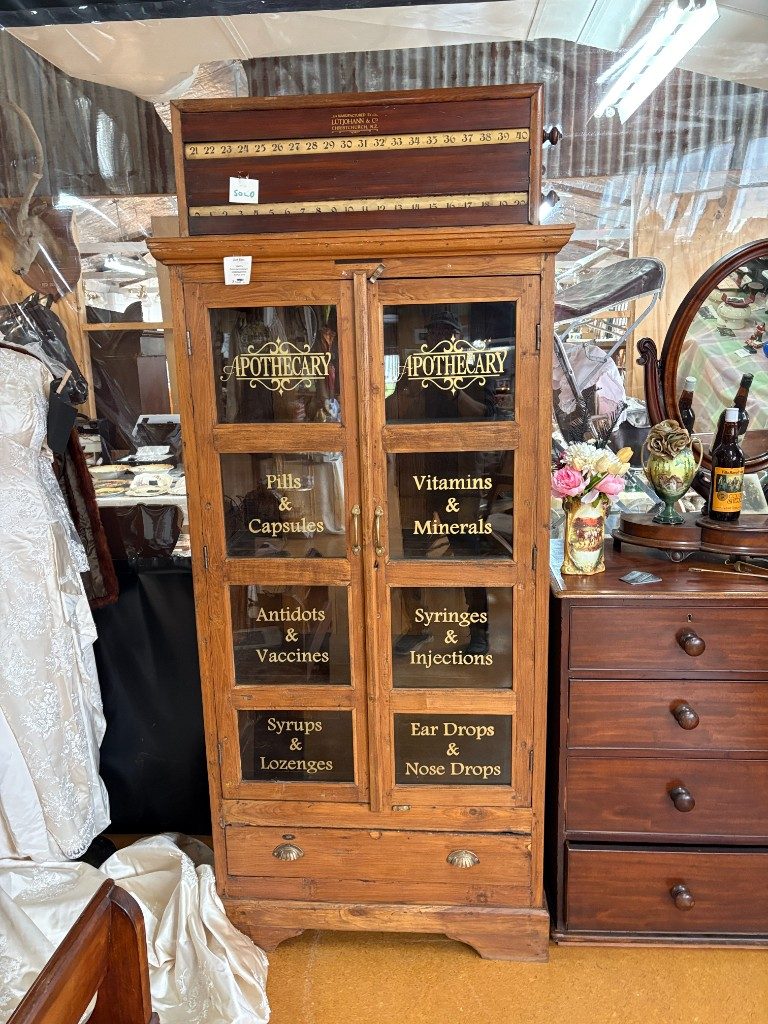 Antique textiles and labelled historical clothing